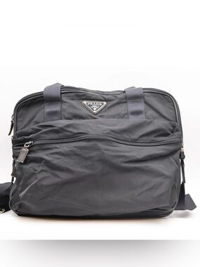 Pre-owned PRADA nylon Shoulder Bags 2WAY Business Boston Bag w/COA
